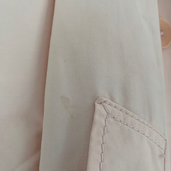 BURBERRY LONDON Belted Pale Pink Trench Coat - Picture 7 of 12